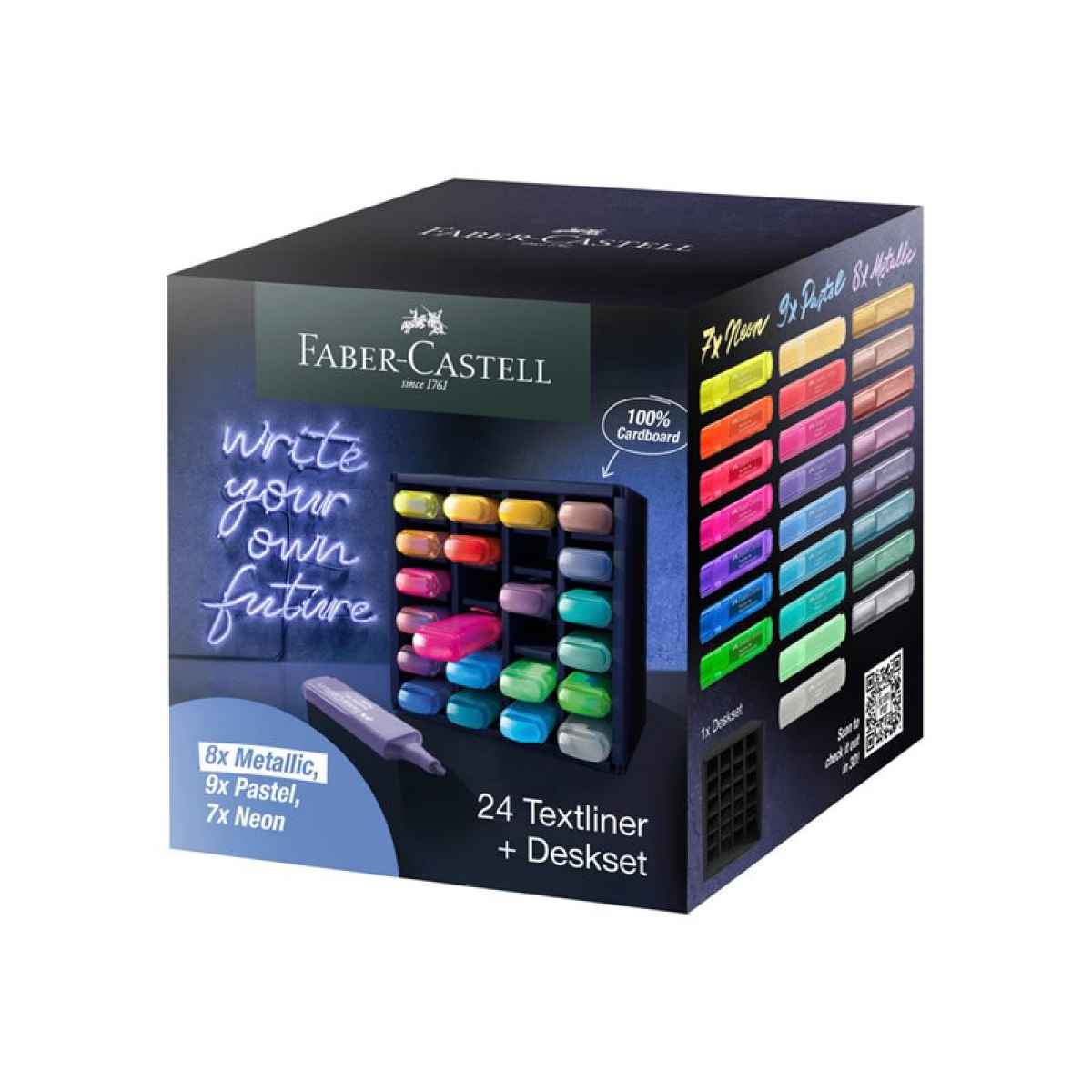 Faber-Castell 254602 Textmarker 24-teilig