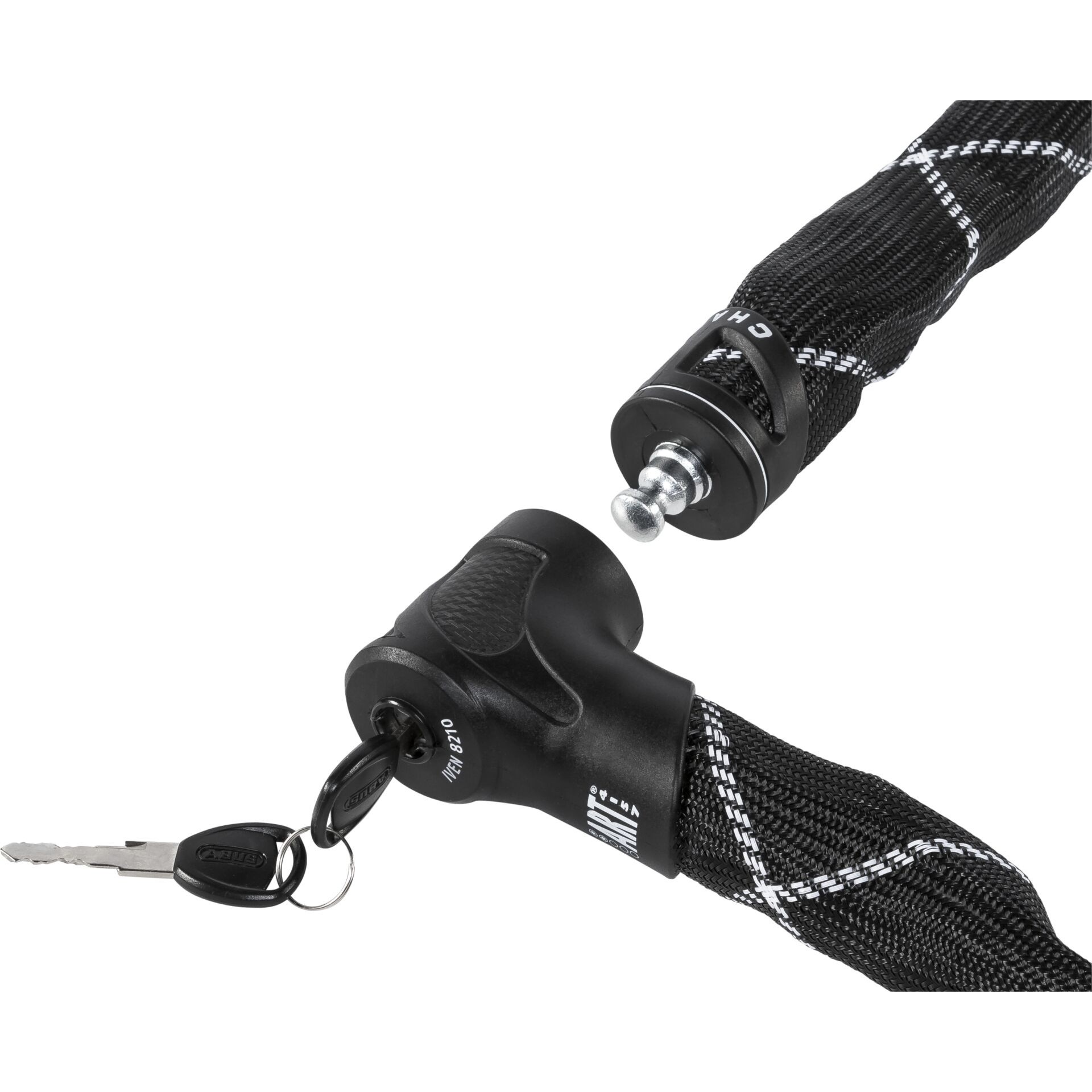 ABUS Ivera Chain 8210/110 Kettenschloss schwarz