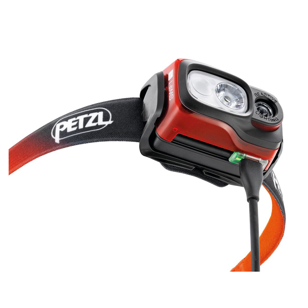 Petzl SWIFT RL Stirnlampe gold