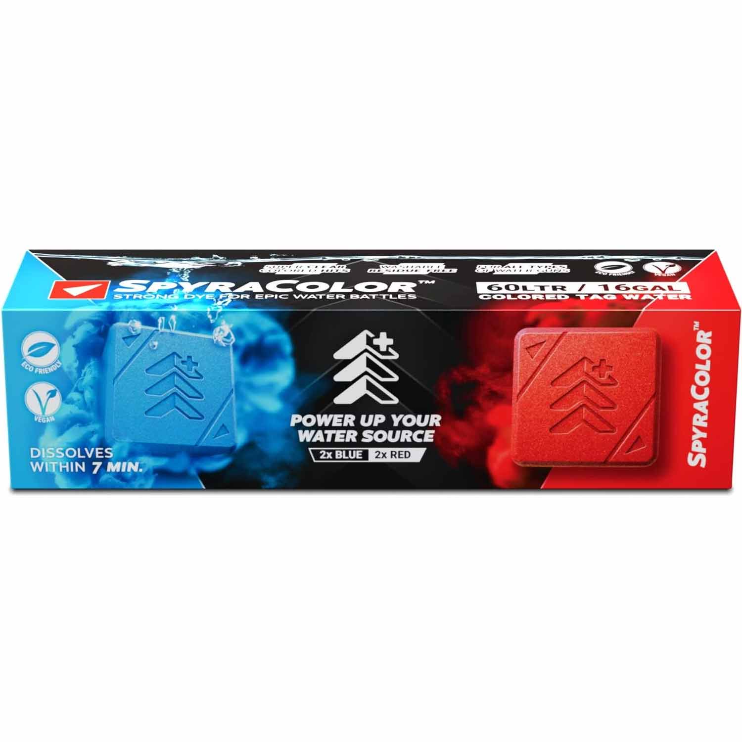 Spyra SpyraColor Wasserfärbemittel 4 Stück blau/rot