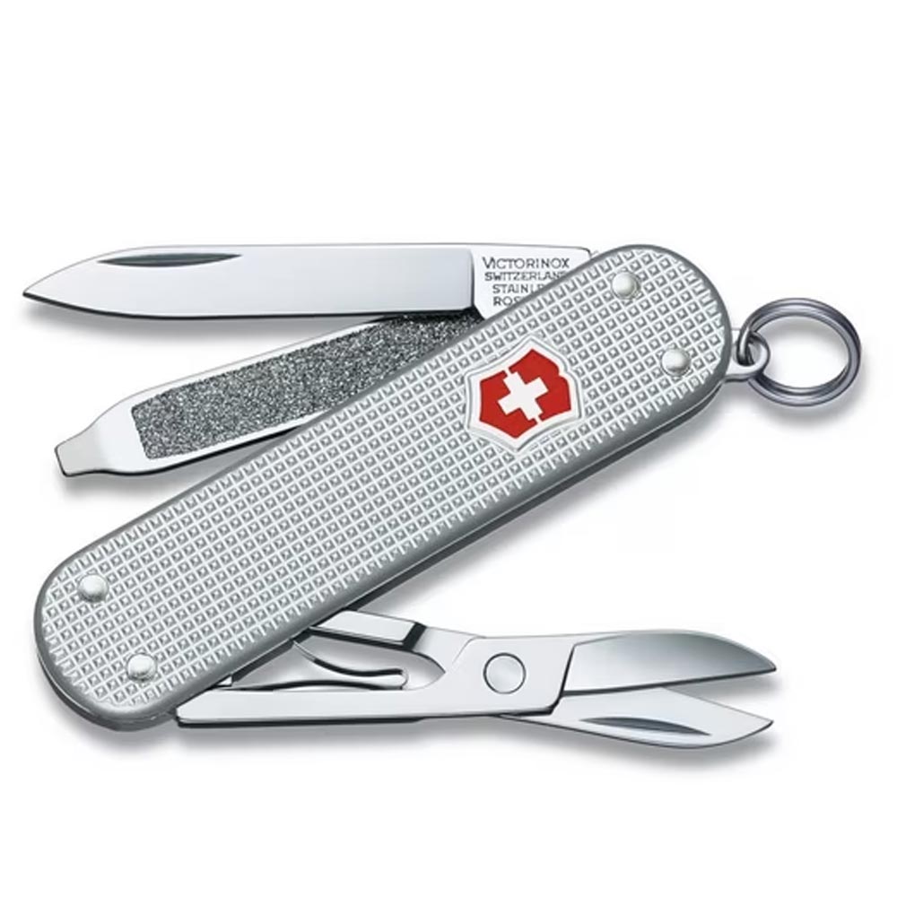 Victorinox Classic SD Alox Schweizer Taschenmesser silber