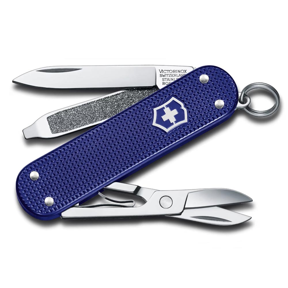 Victorinox Classic SD Alox 5 Funktionen Taschenmesser blau