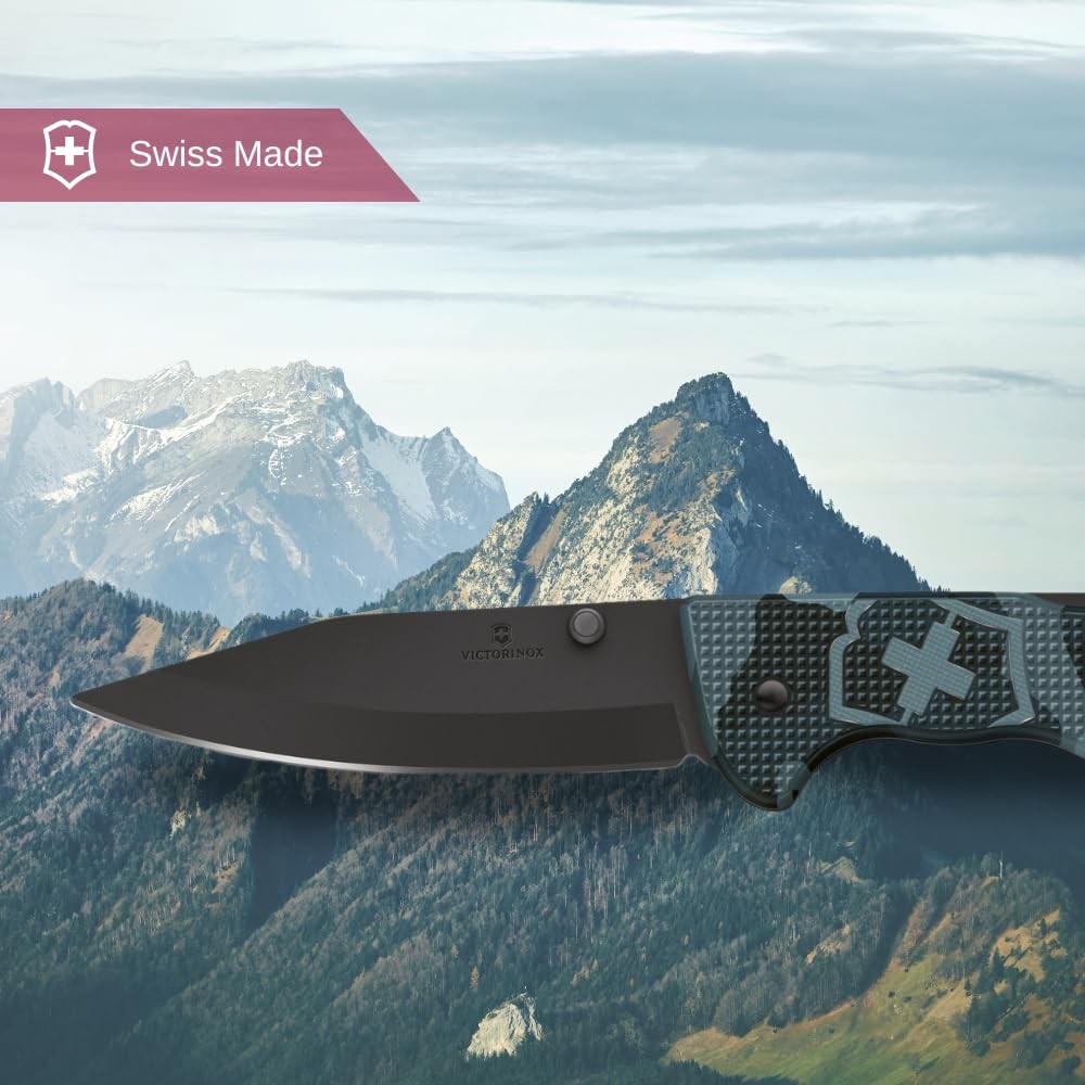 Victorinox Hunter Evoke BSH Alox 4 Funktionen Taschenmesser marineblau camouflage