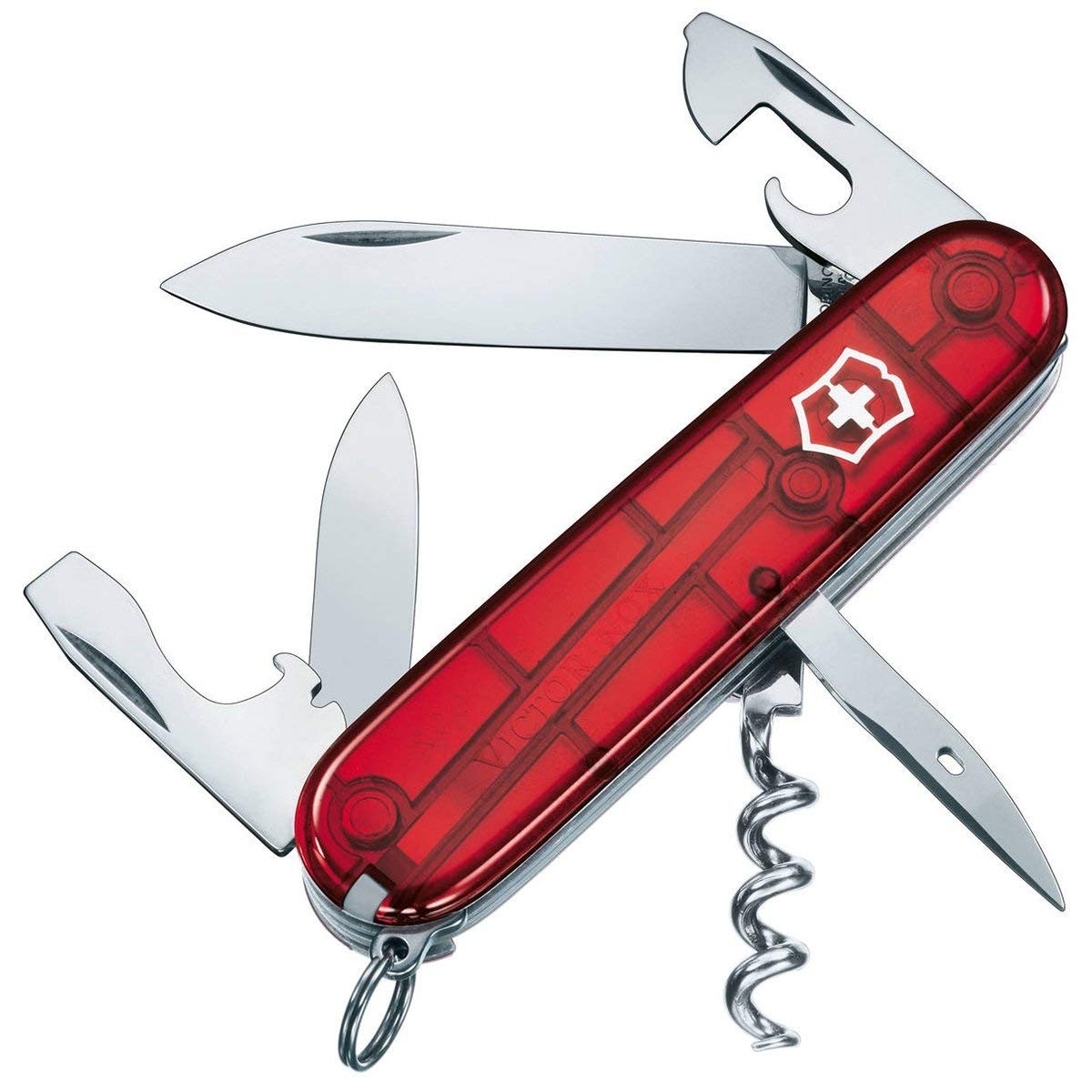 Victorinox Spartan 12 Funktionen Taschenmesser rubin