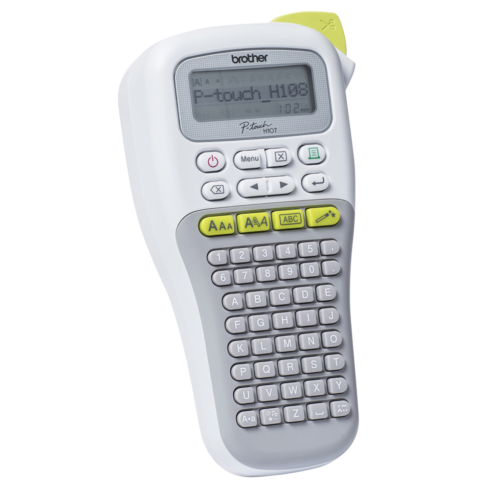 Brother P-touch H108G Beschriftungsgerät grau-weiß