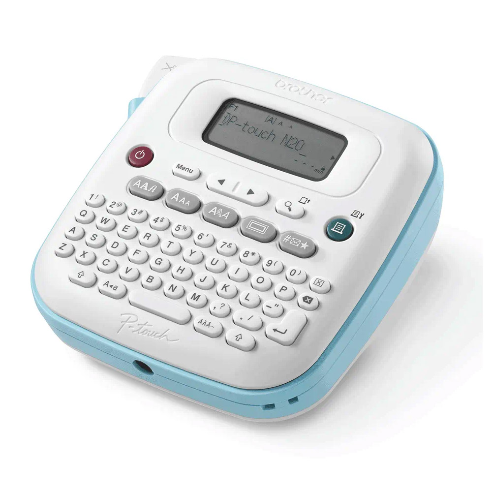 Brother P-Touch PT-N20 Beschriftungsgerät weiß/hellblau