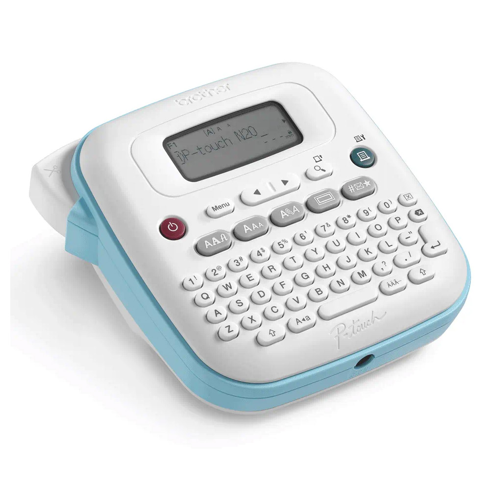 Brother P-Touch PT-N20 Beschriftungsgerät weiß/hellblau