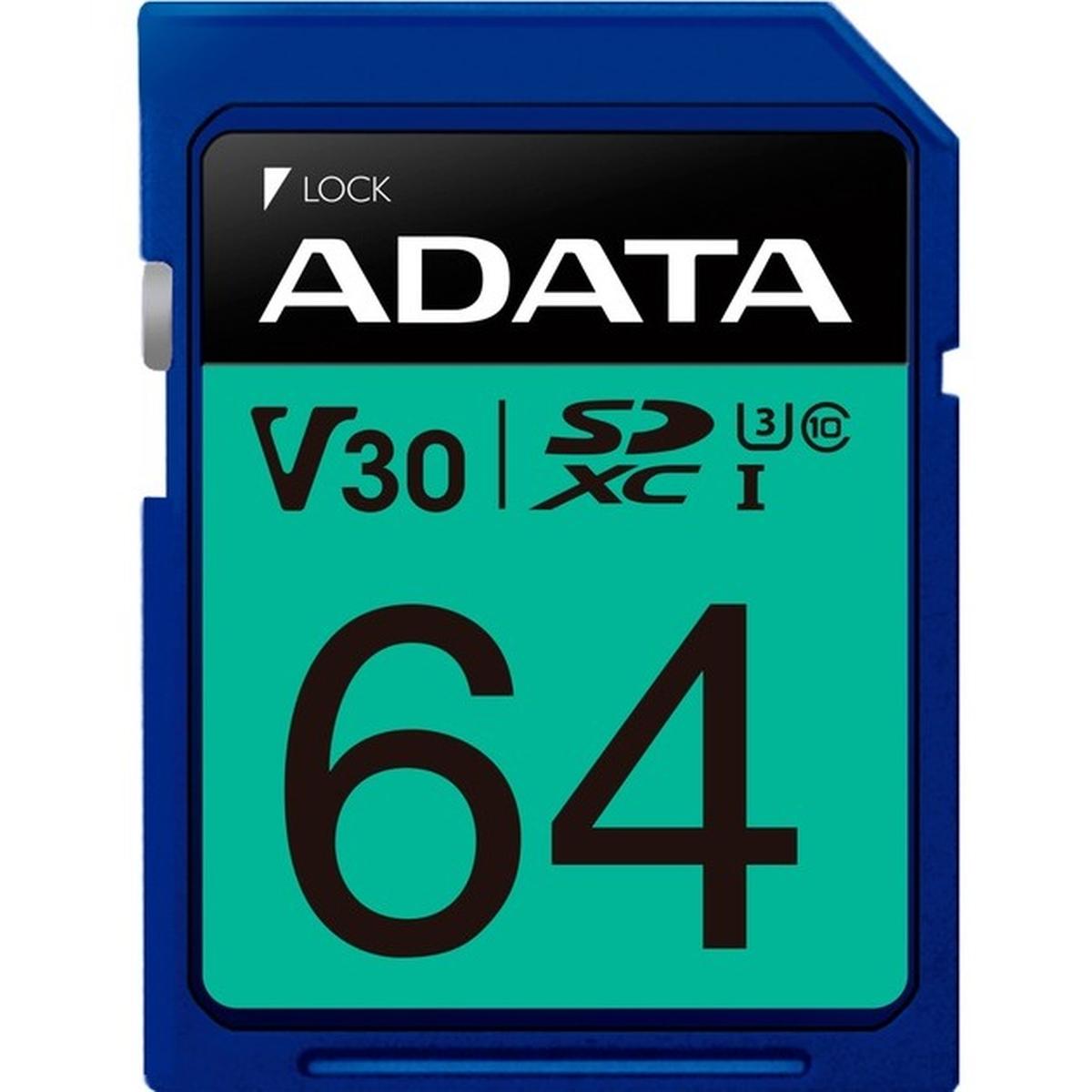 ADATA Premier Pro SDXC UHS-I Speicherkarte 64GB