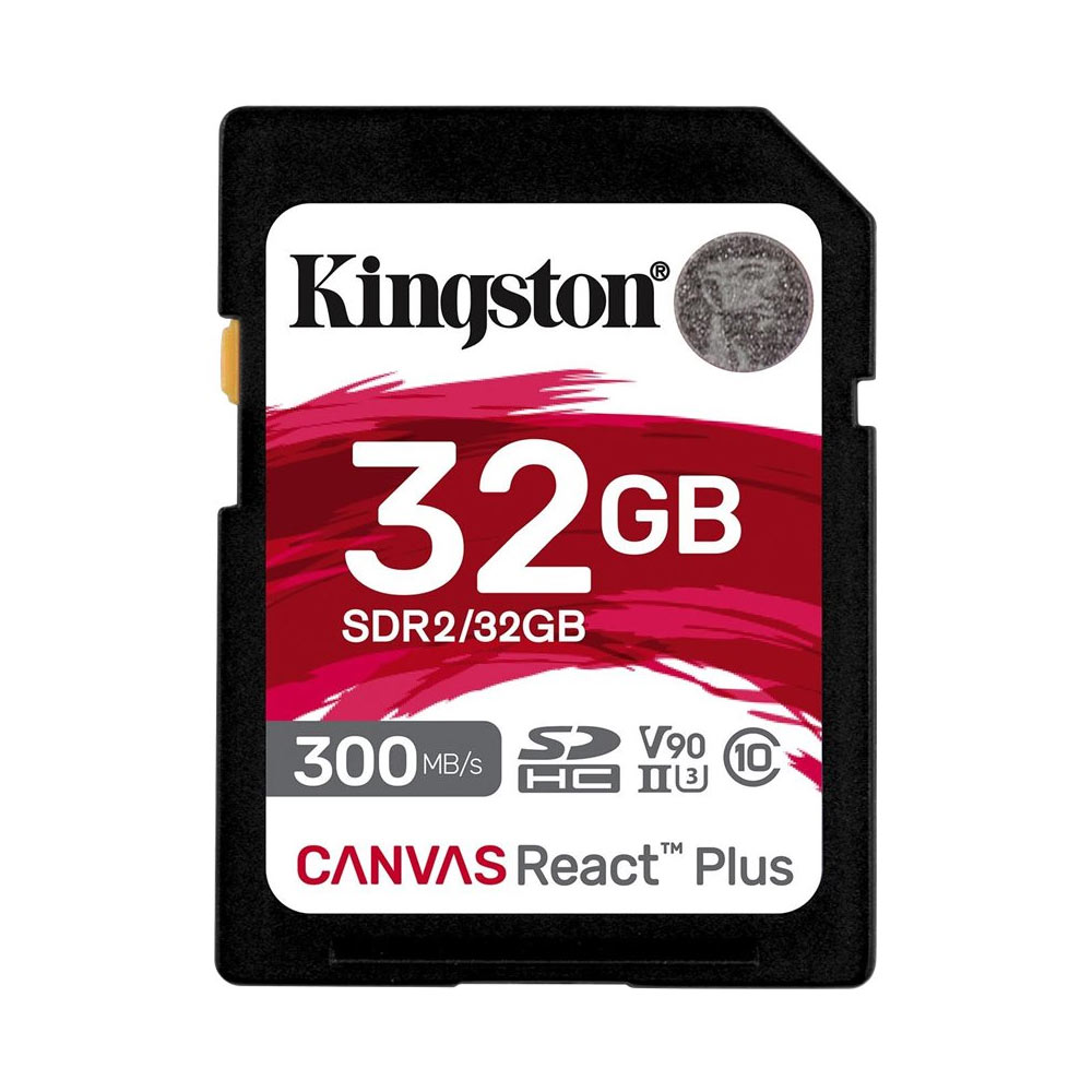 Kingston Canvas React Plus SDHC Speicherkarte UHS-II 32GB