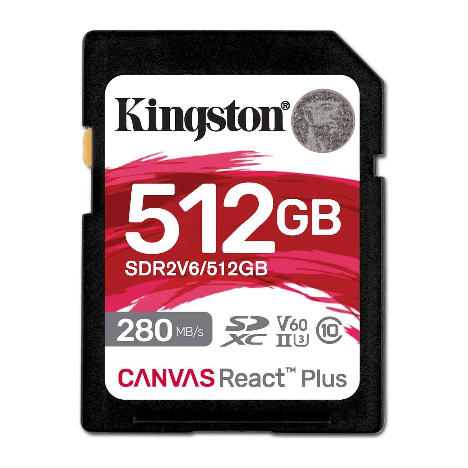 Kingston Canvas React Plus SD Speicherkarte 512GB