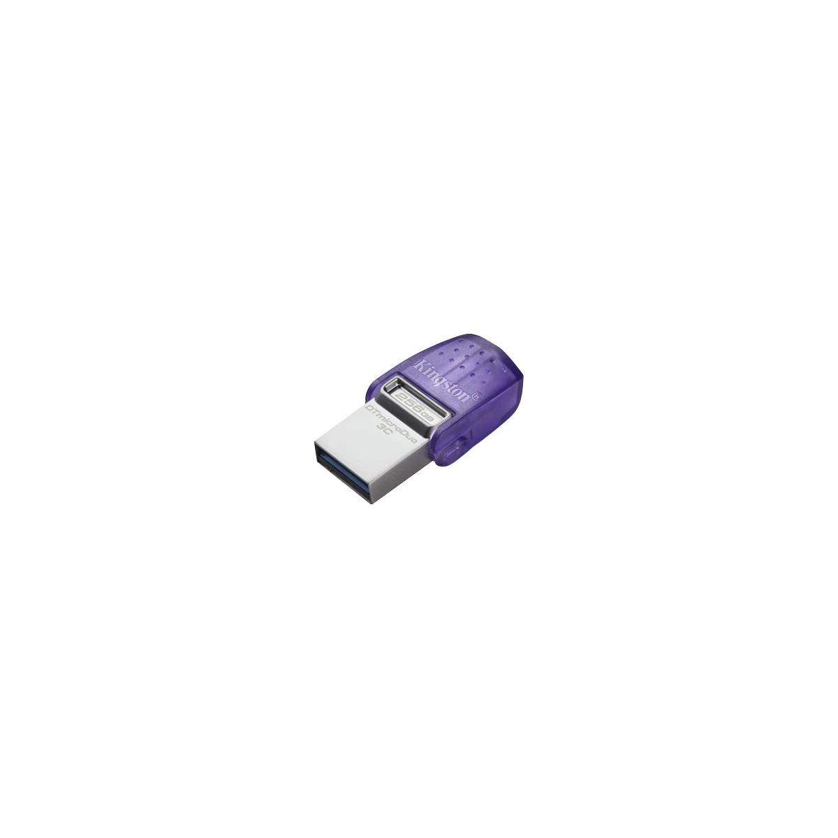 Kingston DataTraveler microDuo 3C USB-Stick 256GB lila/silber