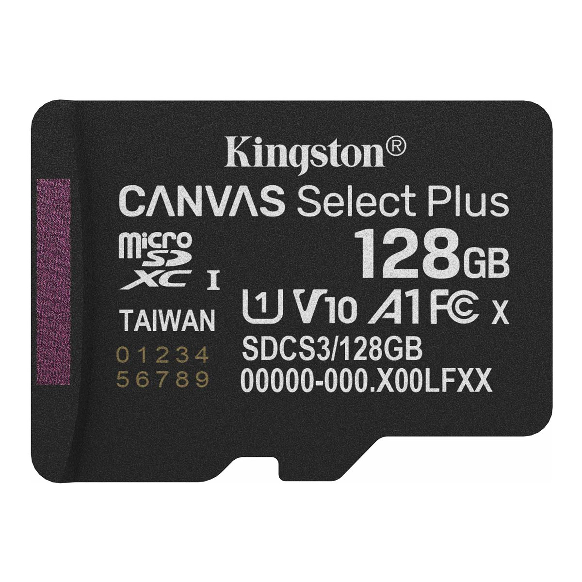 Kingston Canvas Select Plus microSDXC Speicherkarte 128GB ohne SD-Adapter