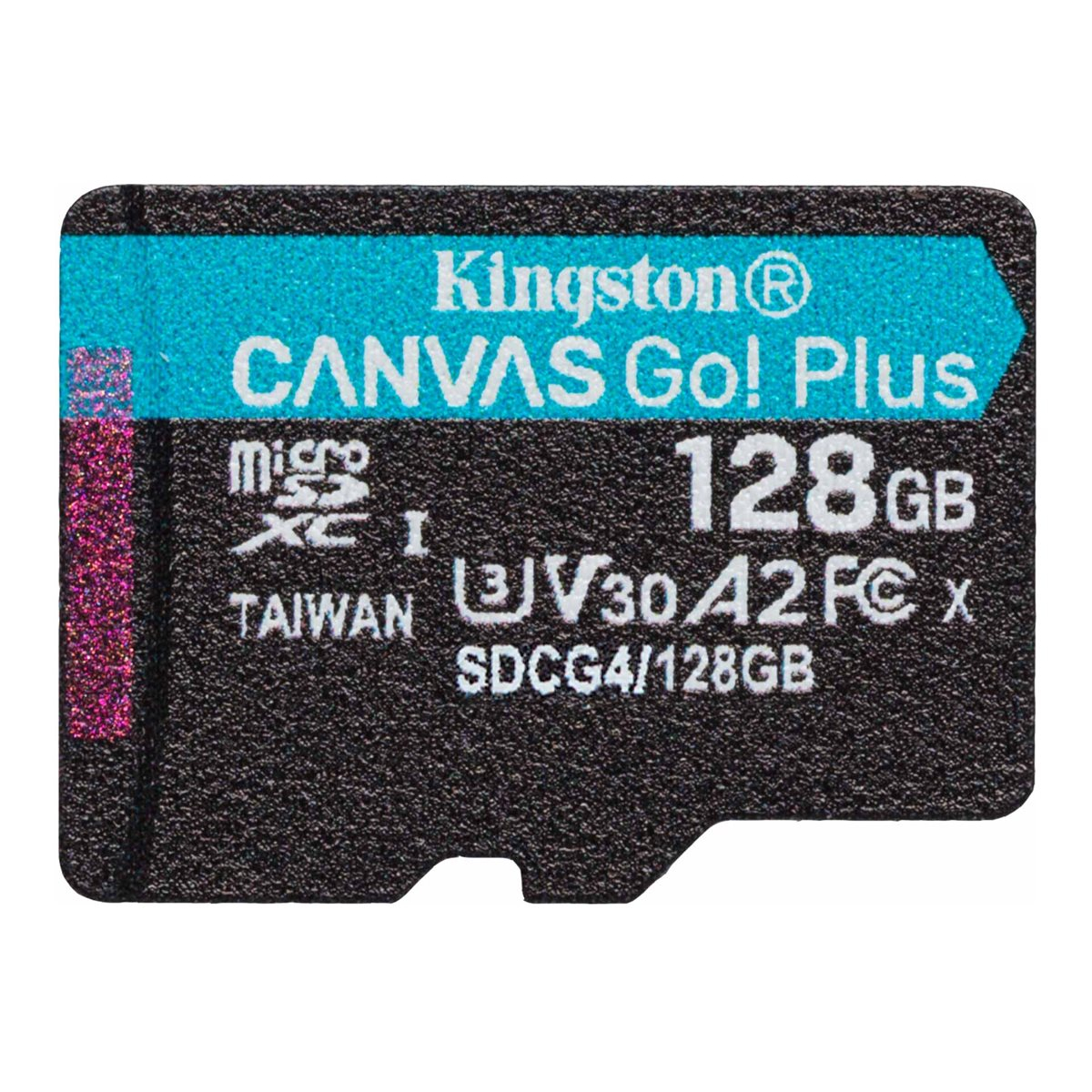 Kingston Canvas Go Plus microSDXC Speicherkarte 128GB schwarz