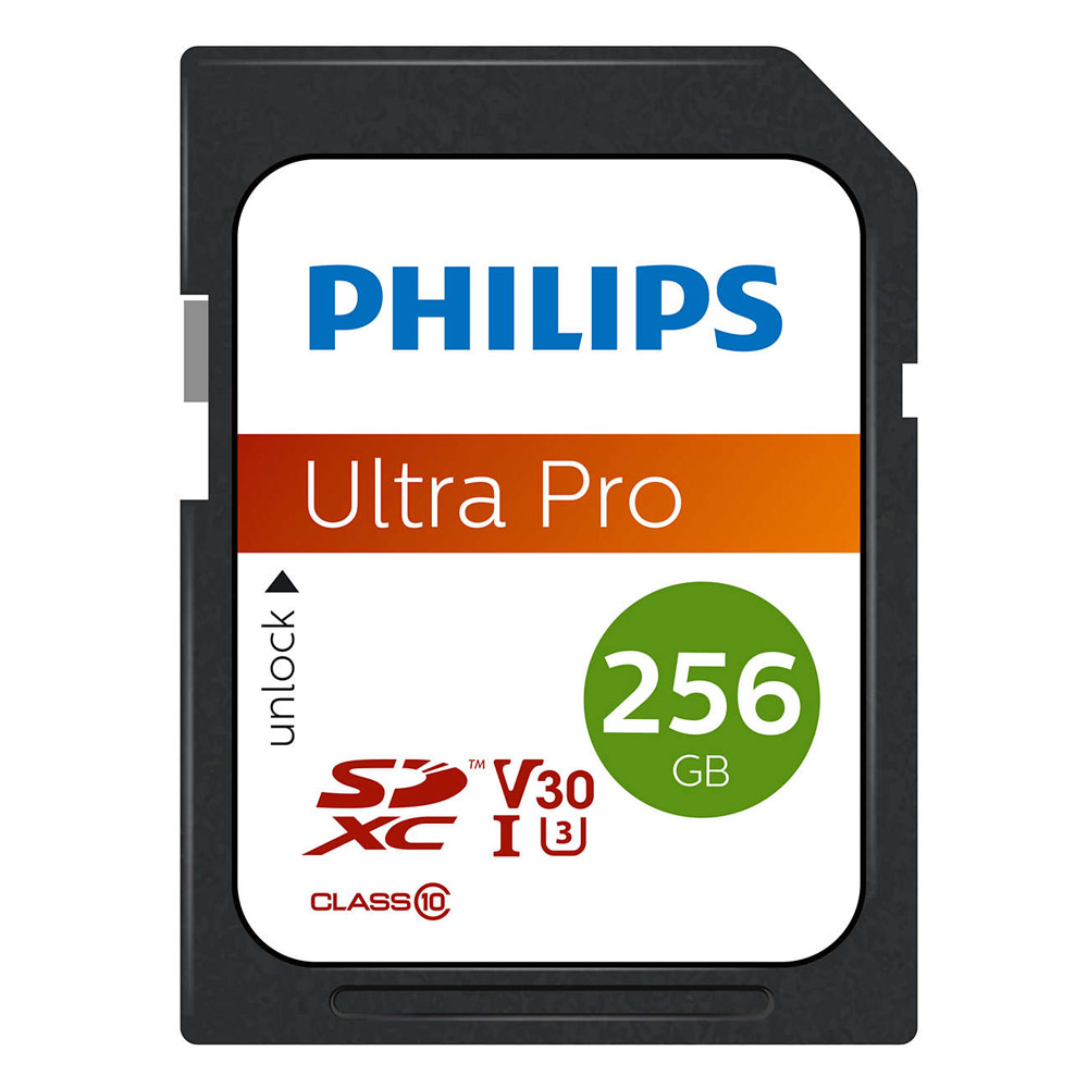Philips Ultra Pro SDXC Card 256 GB UHS-I U3