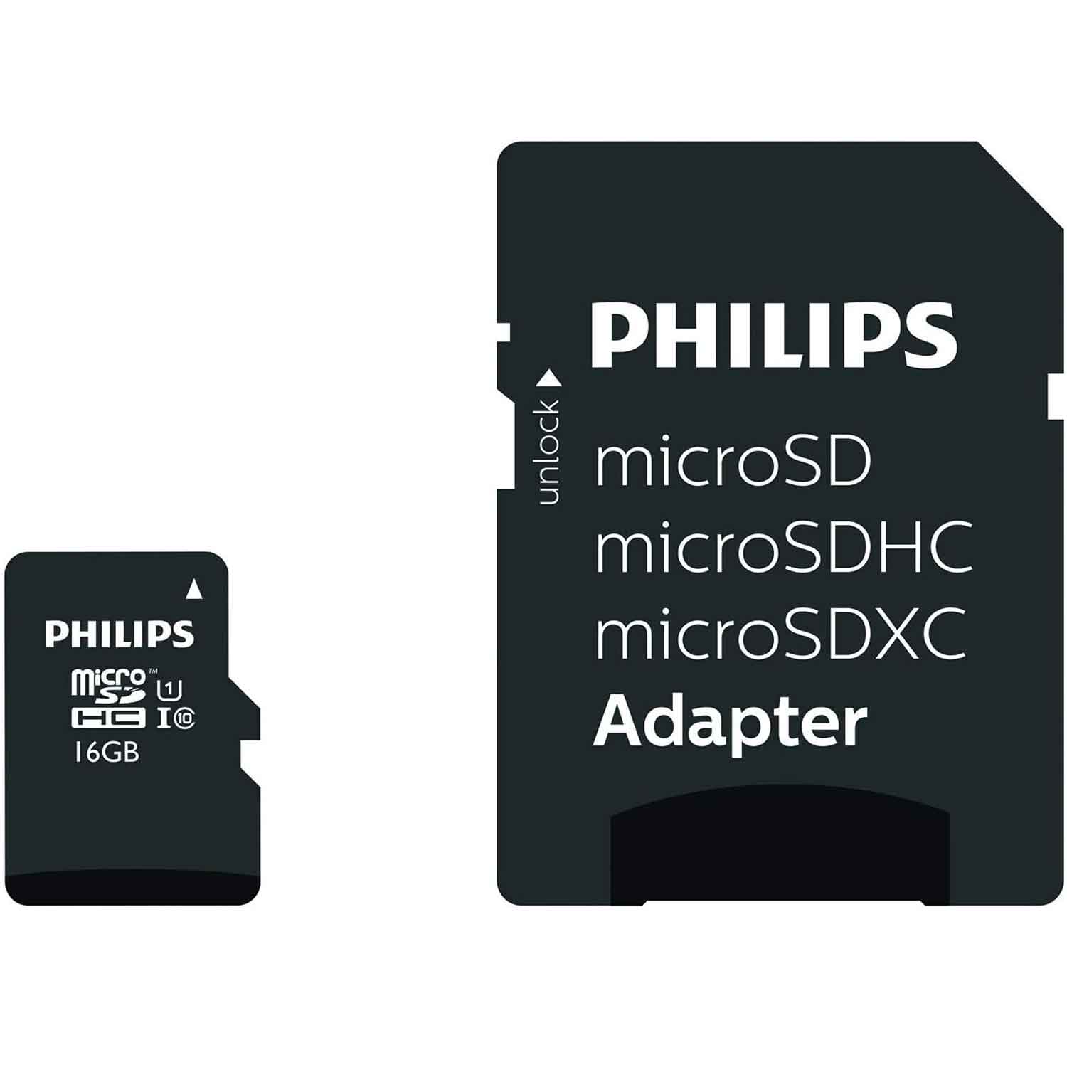 Philips Ultra Speed microSDHC Card 16GB