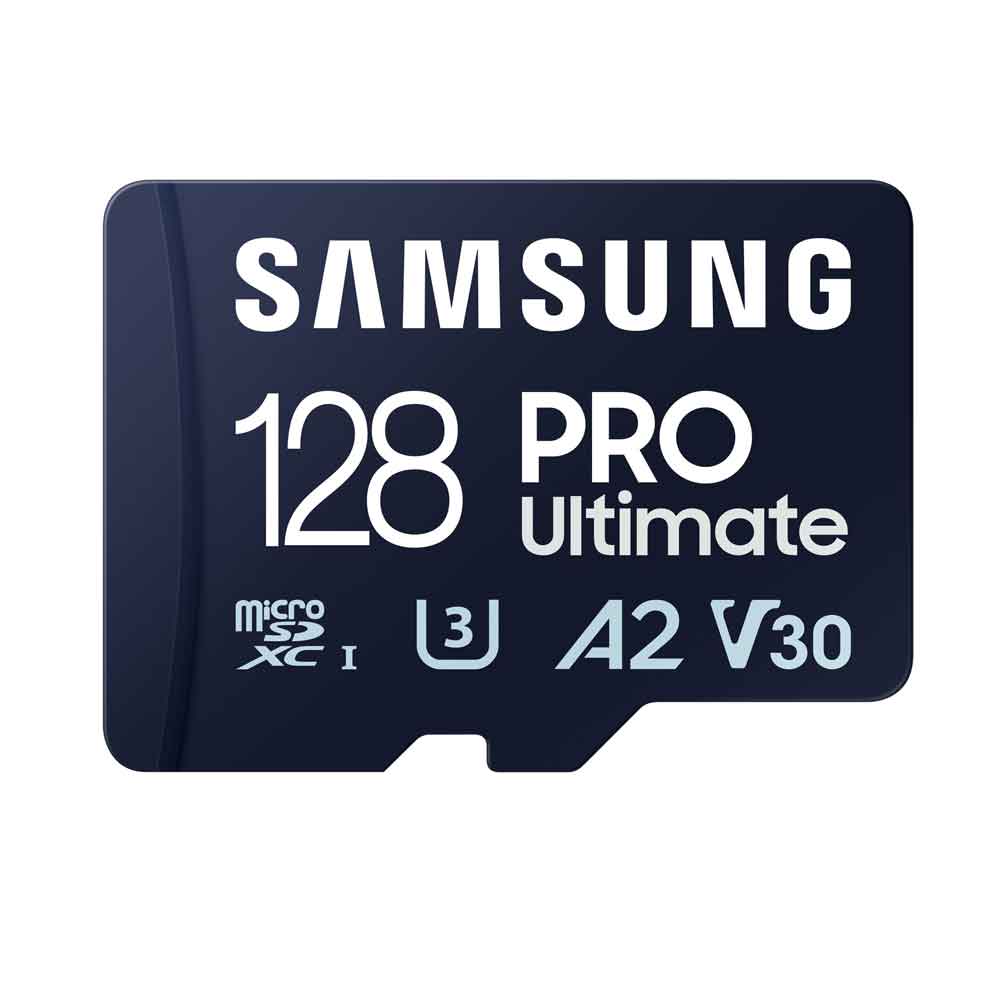 Samsung PRO Ultimate microSD-Karte + SD-Adapter 128 GB