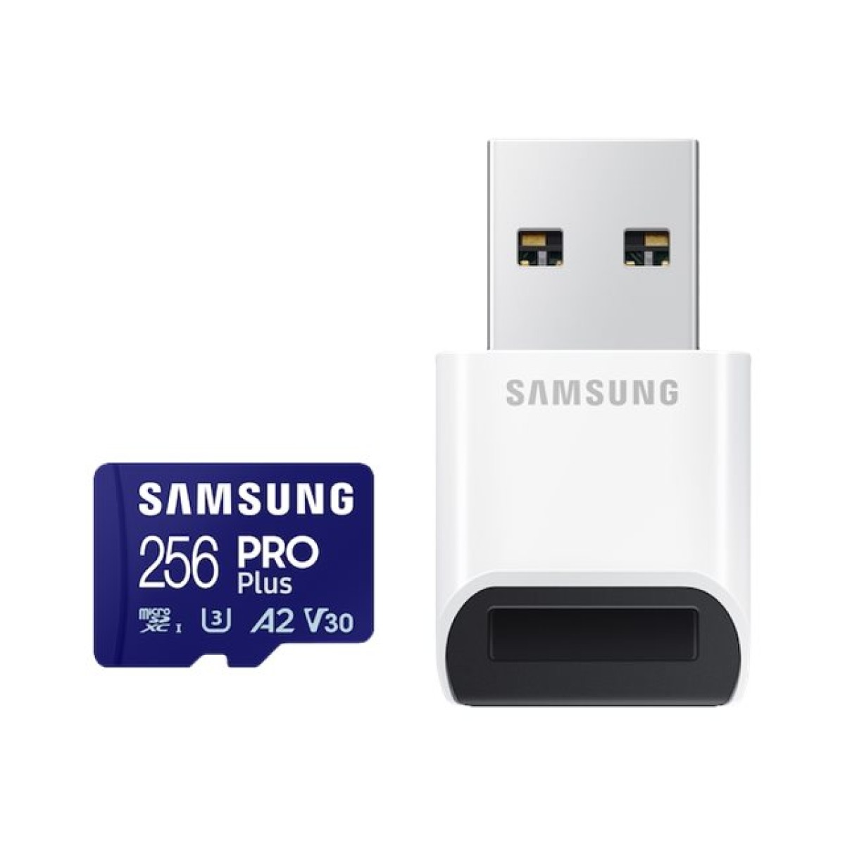 Samsung PRO Plus microSD-Karte+ USB-Kartenleser 256 GB