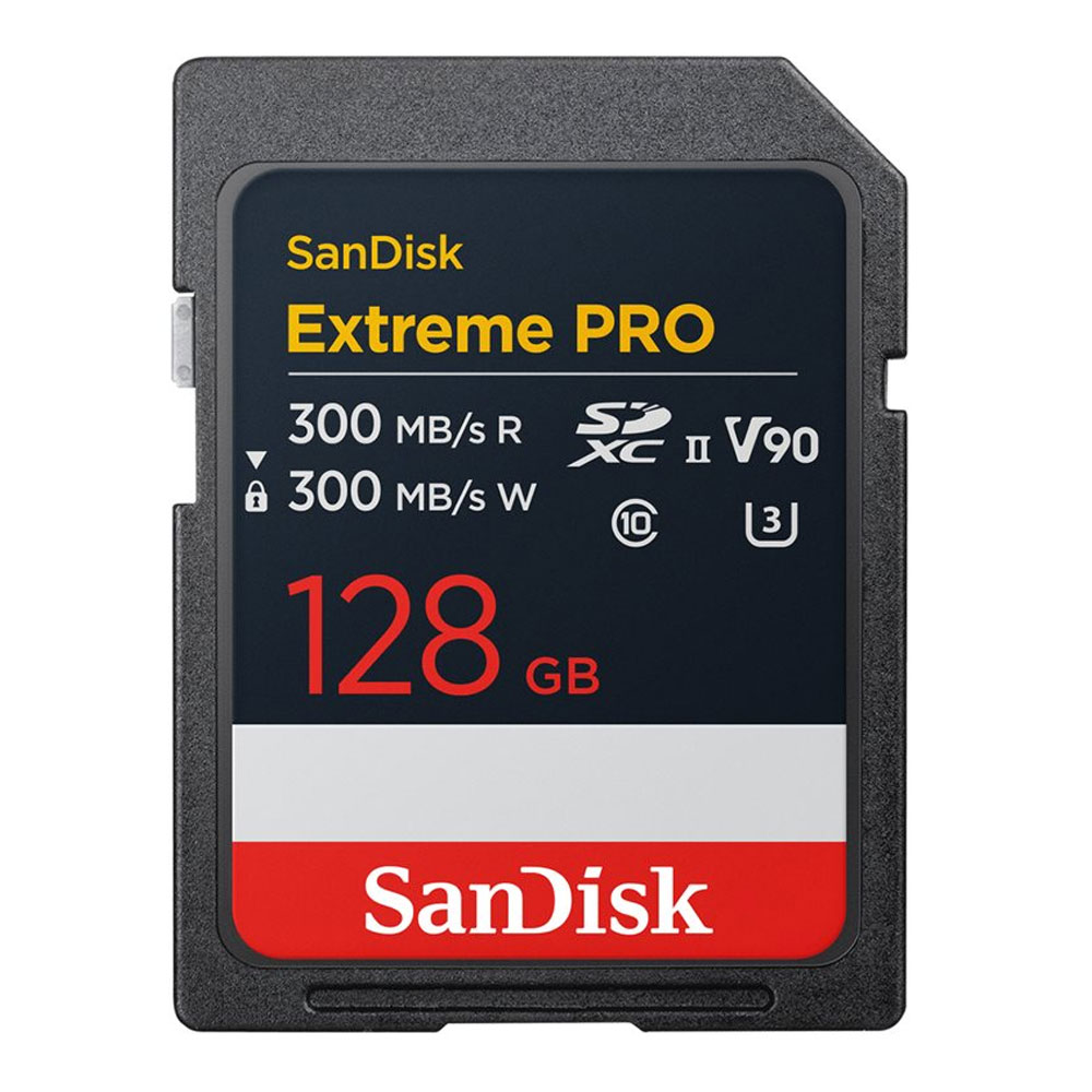SanDisk Extreme PRO SDXC UHS-II 128GB Speicherkarte