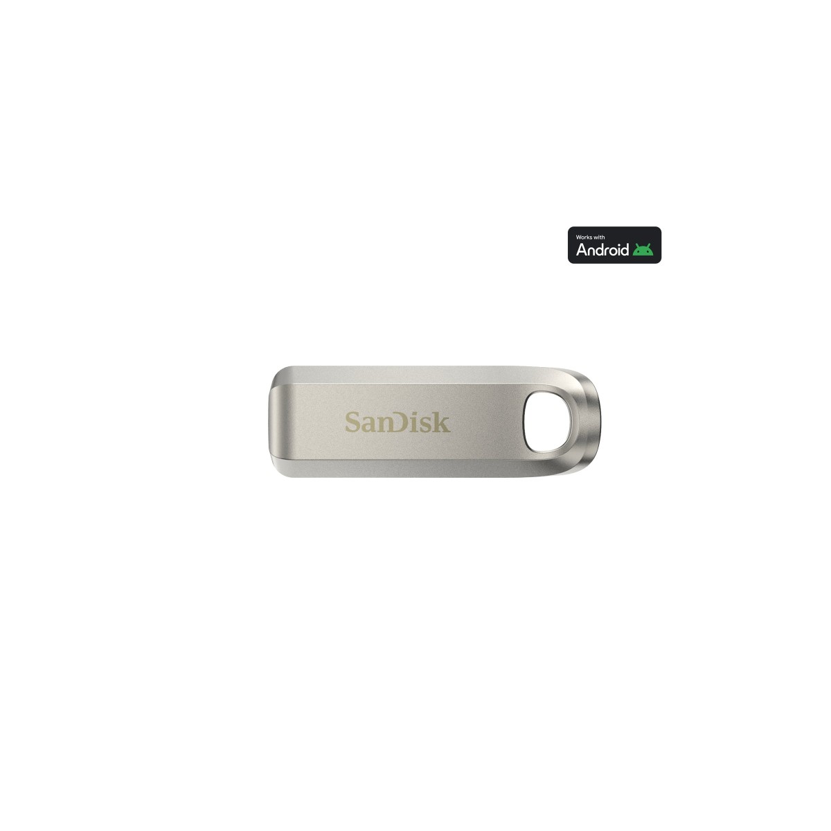 SanDisk Ultra Luxe USB-C-Stick 64GB silber