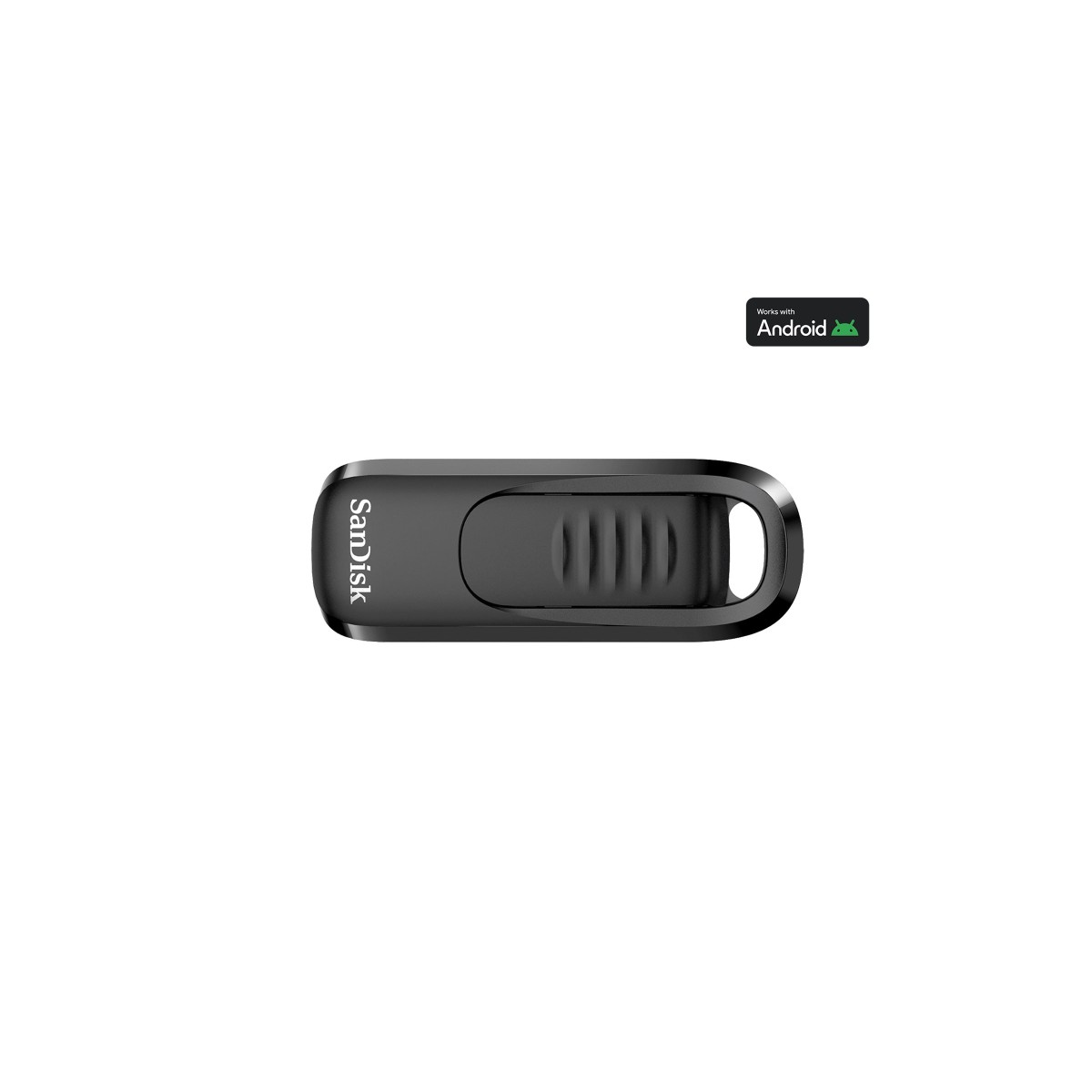 SanDisk Ultra Slider USB-C USB 3.2 Gen 1 USB-Stick 32GB schwarz