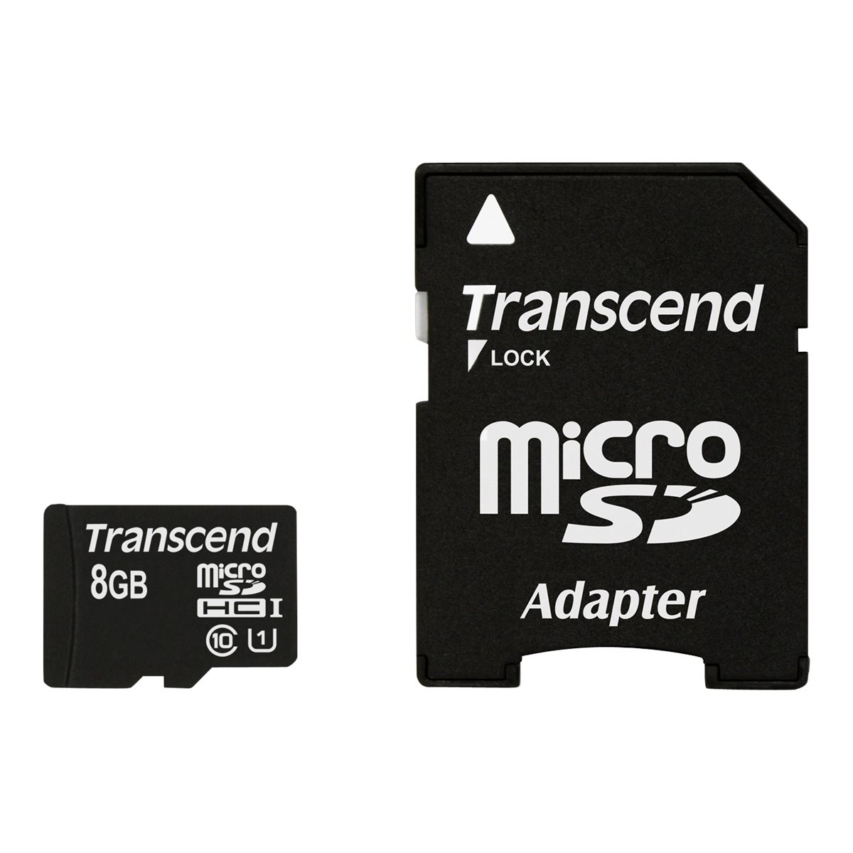 Transcend Premium TS8GUSDU1 microSDHC-Speicherkarte 8GB