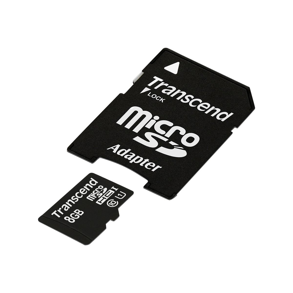 Transcend Premium TS8GUSDU1 microSDHC-Speicherkarte 8GB
