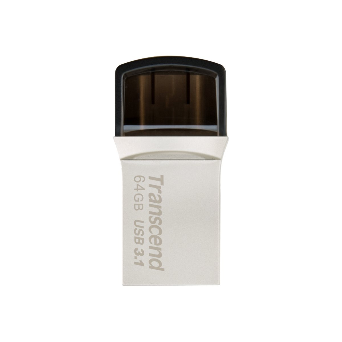 Transcend JetFlash 890 64GB USB-Stick silber