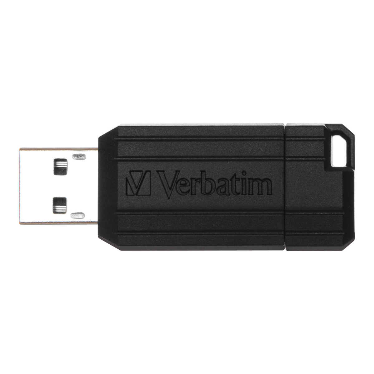 Verbatim PinStripe USB-Stick 64GB schwarz