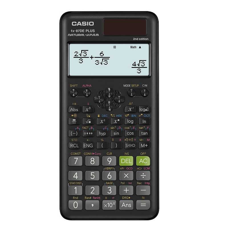 Casio FX-87DE PLUS-2 Wissenschaftlich-Technischer Schulrechner