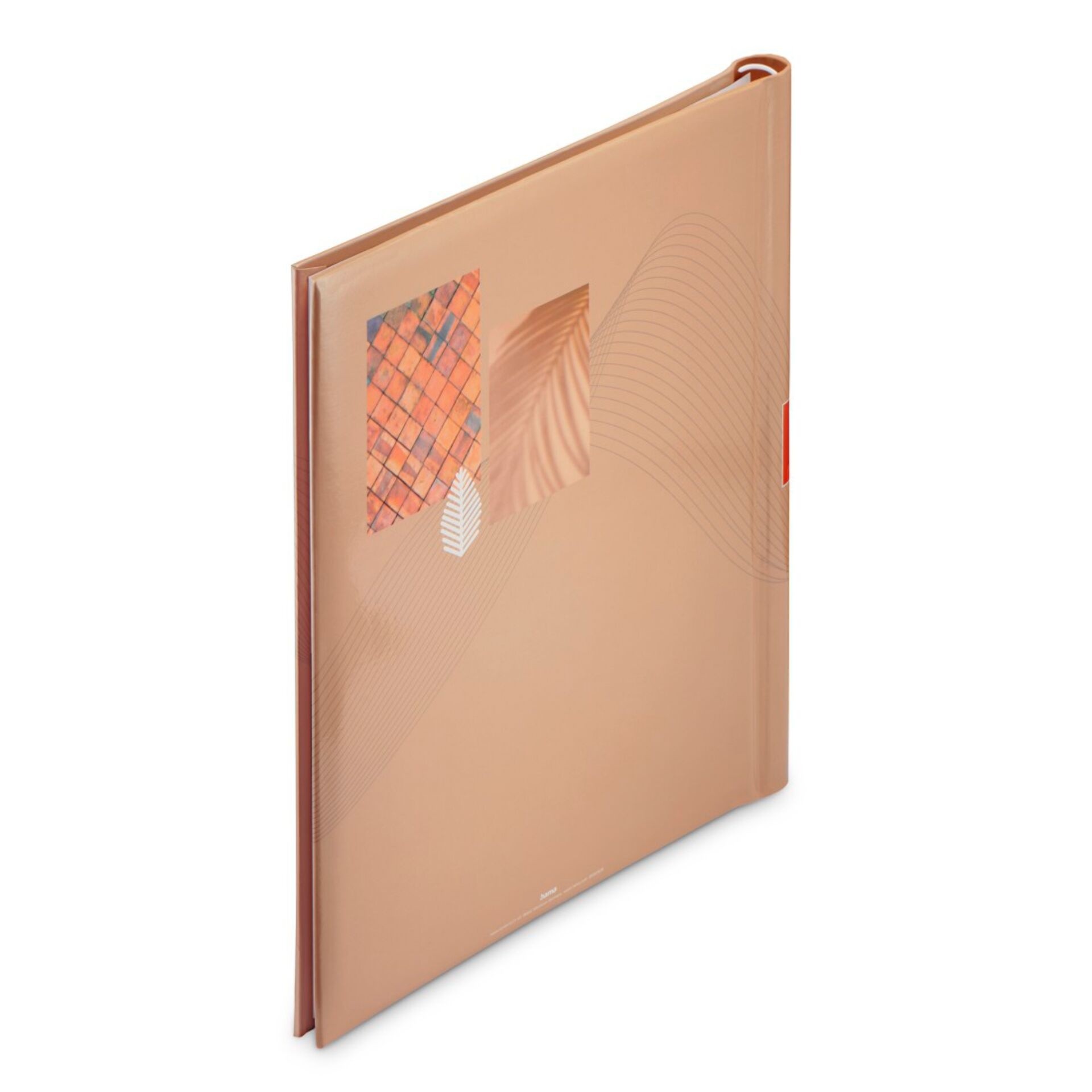 Hama Singo II Selbstklebe-Album 28x31 cm 20 weiße Seiten terracotta