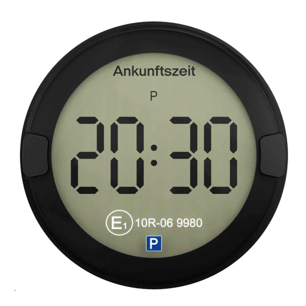 OOONO P-DISC NO2 Elektronische Parkscheibe mit automatischer Parkzeit-Einstellung (2. Wahl)