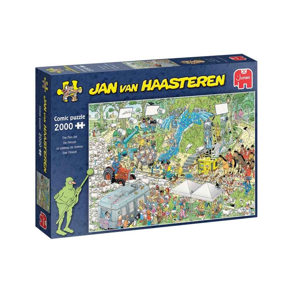 Jumbo Jan van Haasteren - Das Filmset 2000 Teile Puzzle (20047)