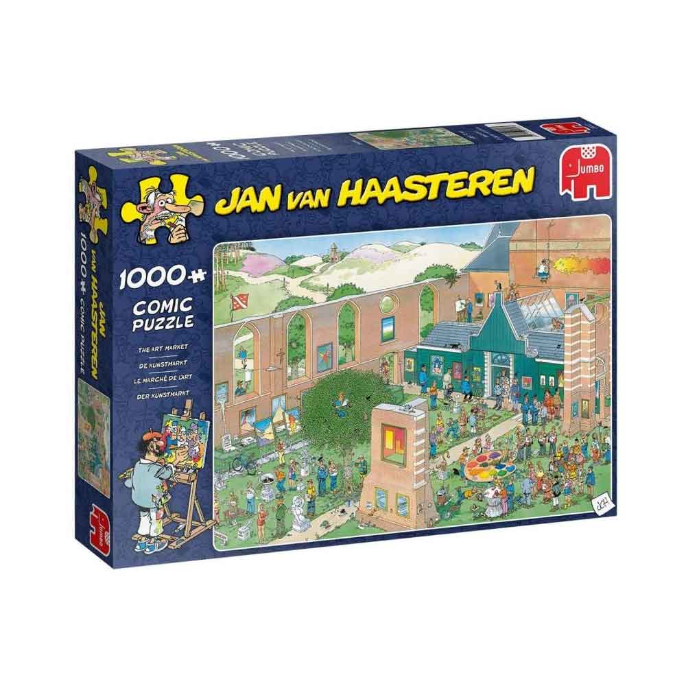 Jumbo Jan van Haasteren - Der Kunstmarkt 1000 Teile Puzzle (20022)