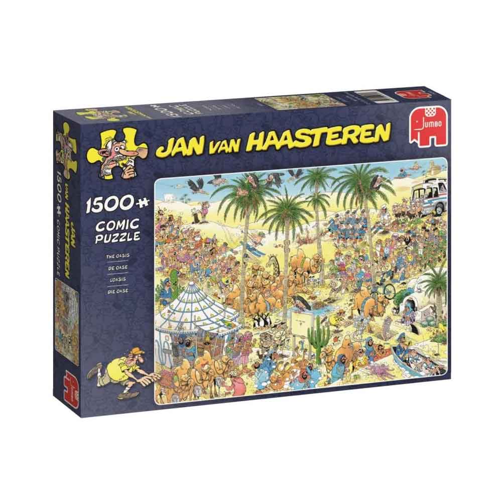 Jumbo Jan van Haasteren - Die Oase 1500 Teile Puzzle (19059)