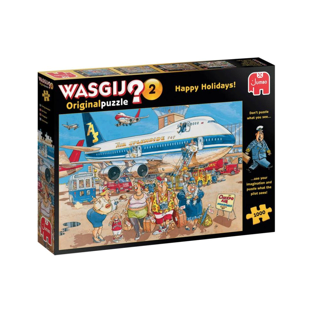 Jumbo Wasgij Original 2 - Schöne Ferien 1000 Teile Puzzle (81922)