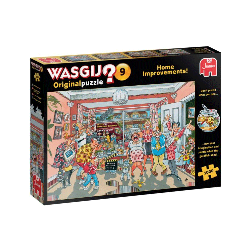 Jumbo Wasgij Original 9 -Home Improvements 1000 Teile Puzzle (81926)