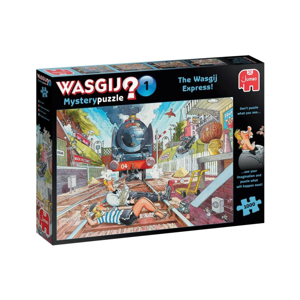 Jumbo Wasgij Mystery 18 - Greifen Sie zu! - 1000 Teile Puzzle (19179)