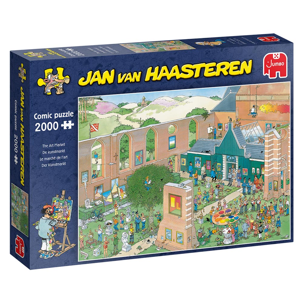 Jumbo Jan van Haasteren - Der Kunstmarkt - 2000 Teile (20023)
