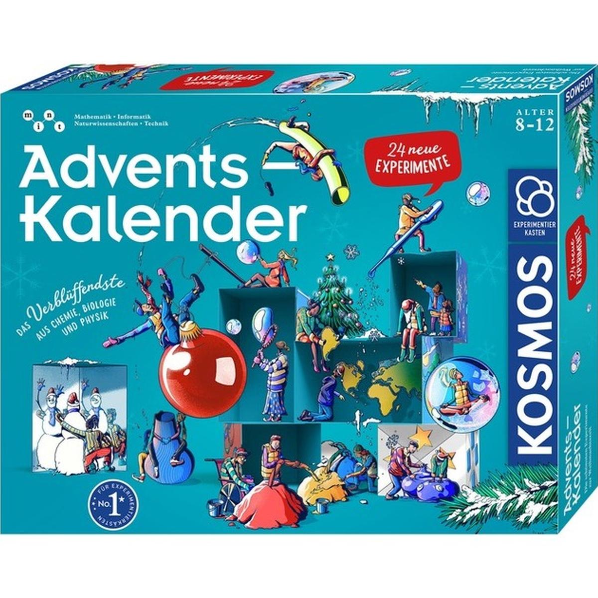 KOSMOS 661090 Experimentierkasten Adventskalender 2025