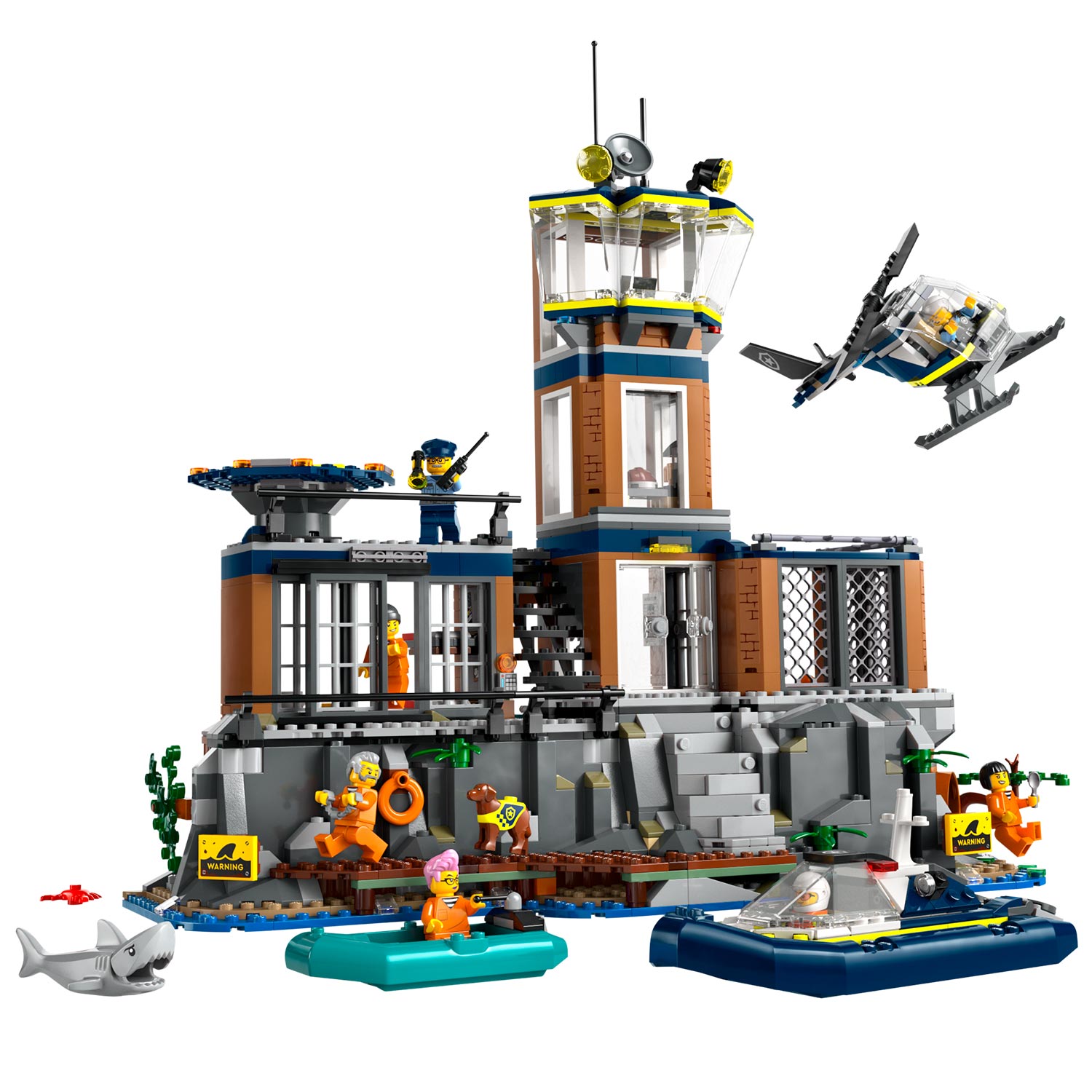 LEGO City - Polizeistation auf der Gefängnisinsel (60419)