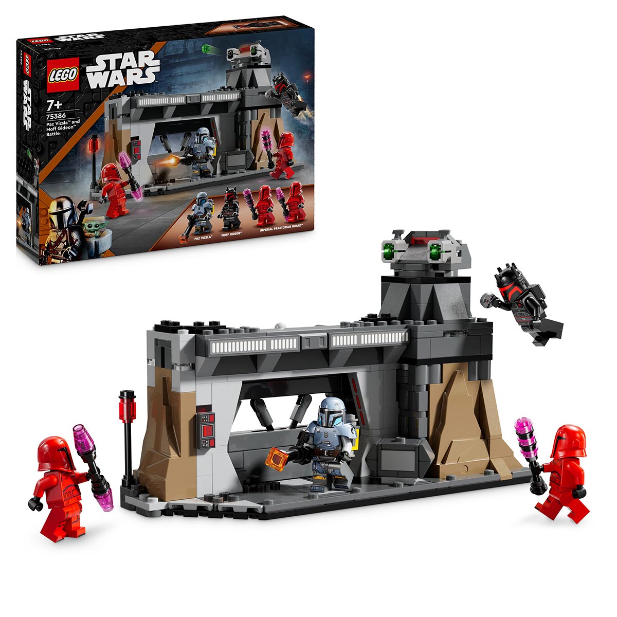 LEGO Star Wars - Duell zwischen Paz Vizsla und Moff Gideon (75386)