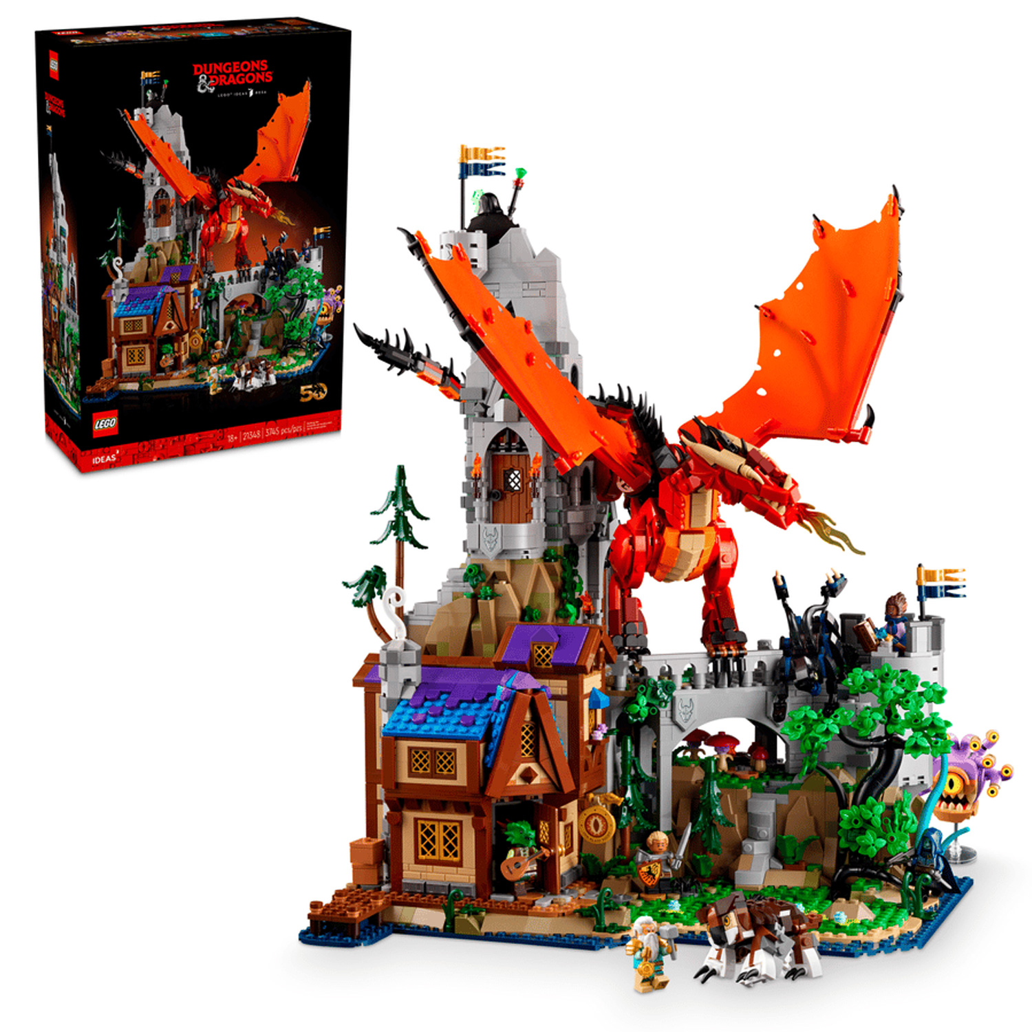 LEGO Ideas - Dungeons & Dragons: Die Sage vom Roten Drachen (21348)