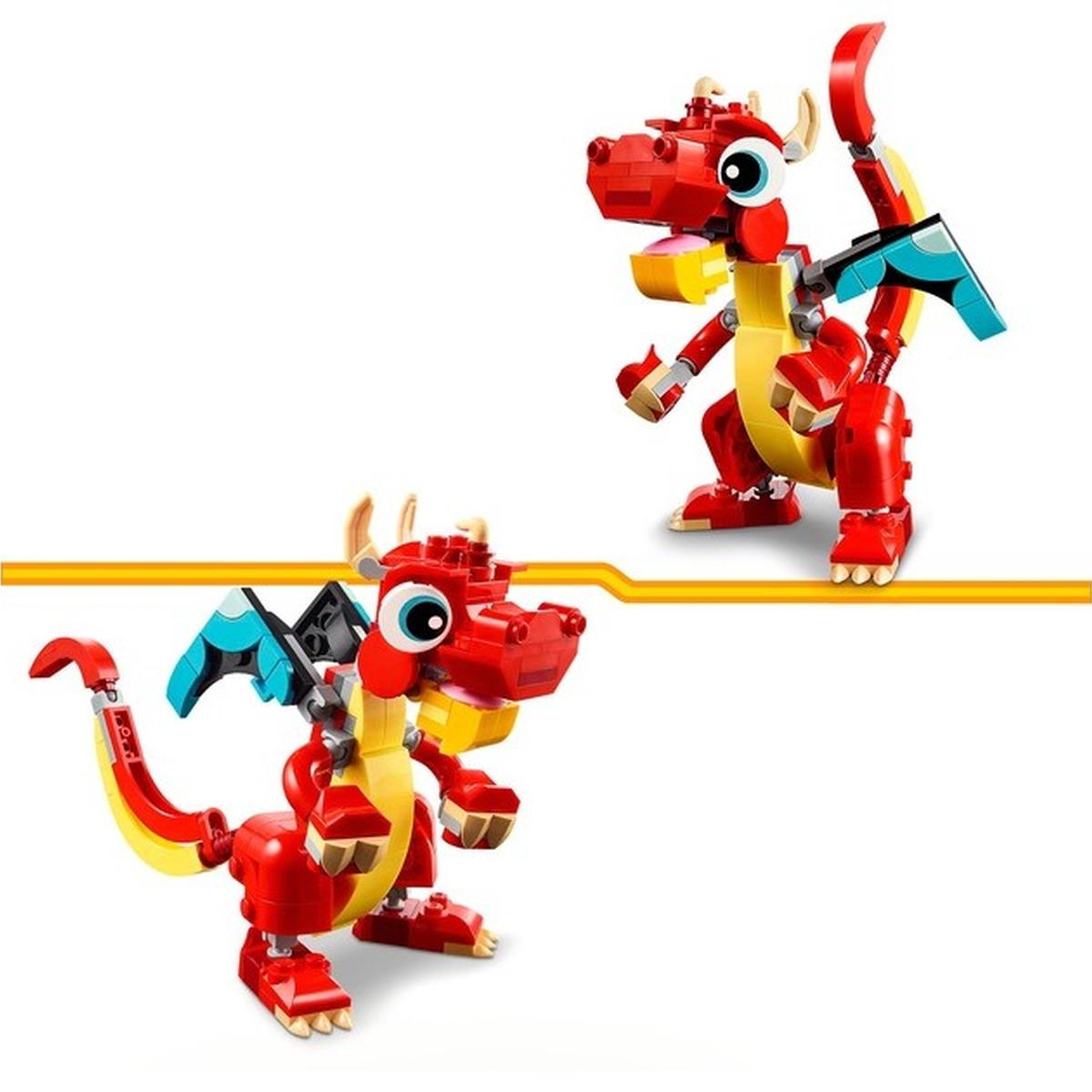 LEGO Creator 3 in 1 - Roter Drache (31145)