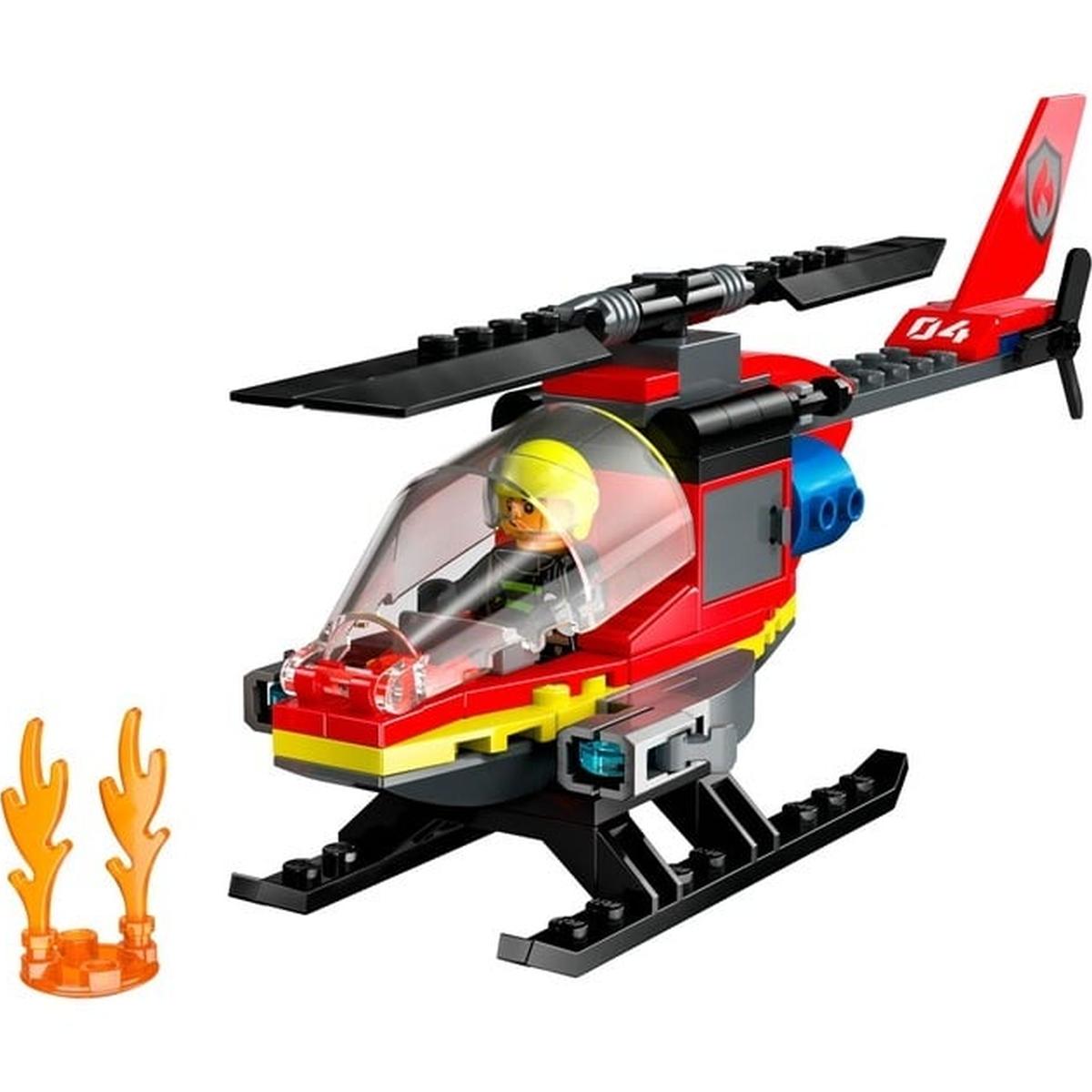 LEGO City - Feuerwehrhubschrauber (60411)