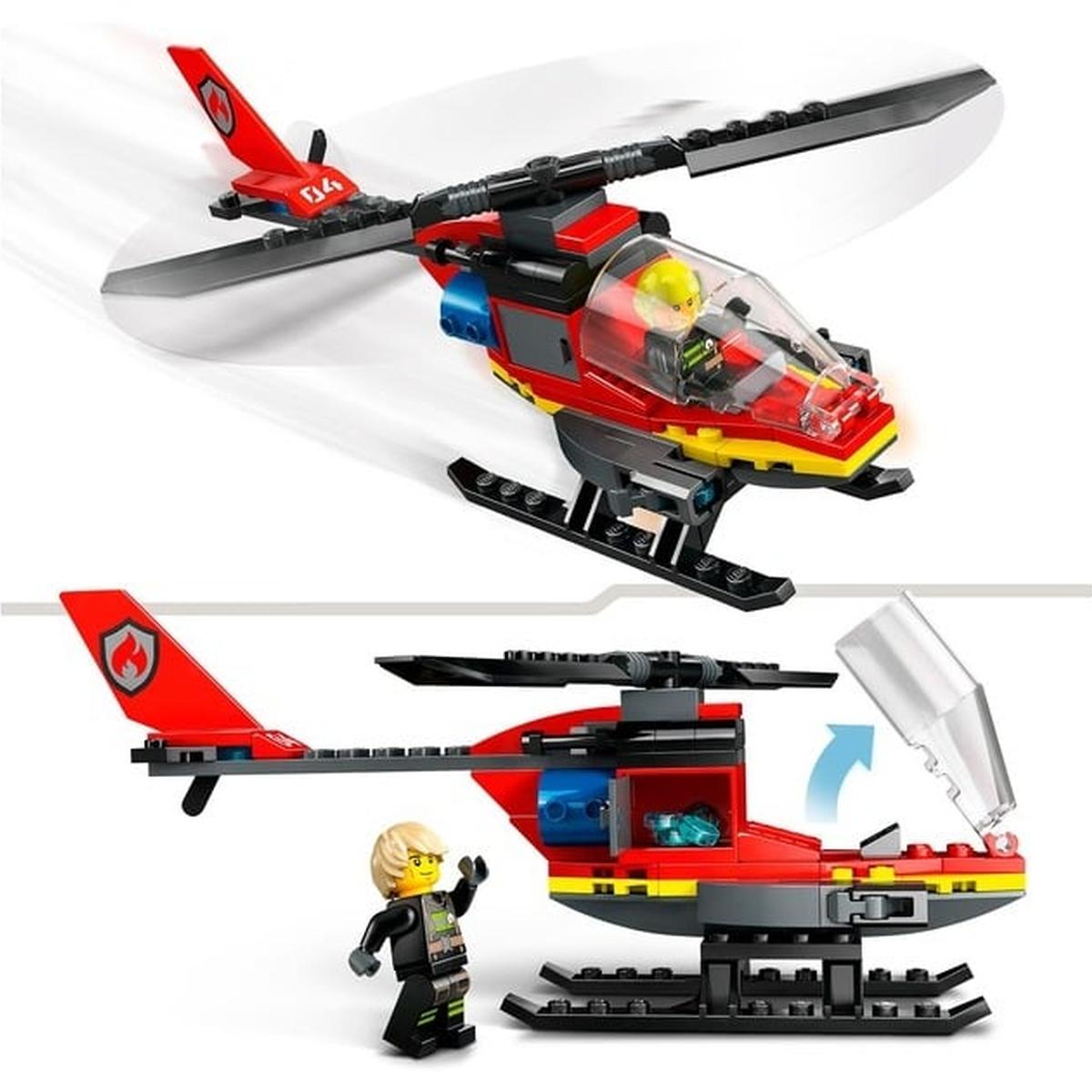 LEGO City - Feuerwehrhubschrauber (60411)