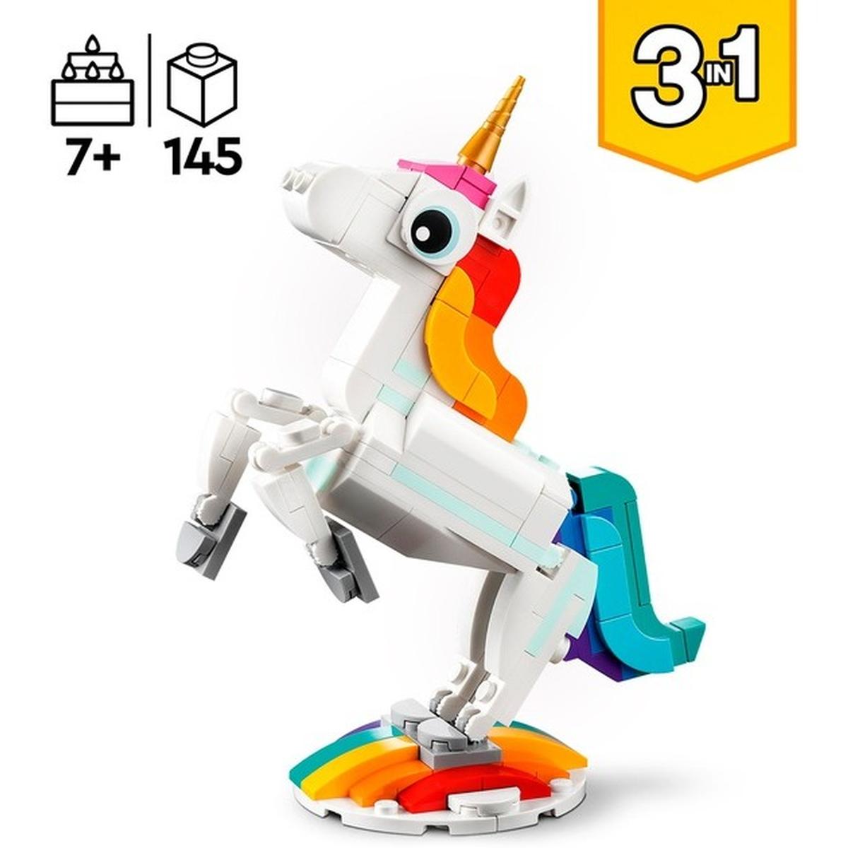 LEGO Creator - 3 in 1 Magisches Einhorn (31140)