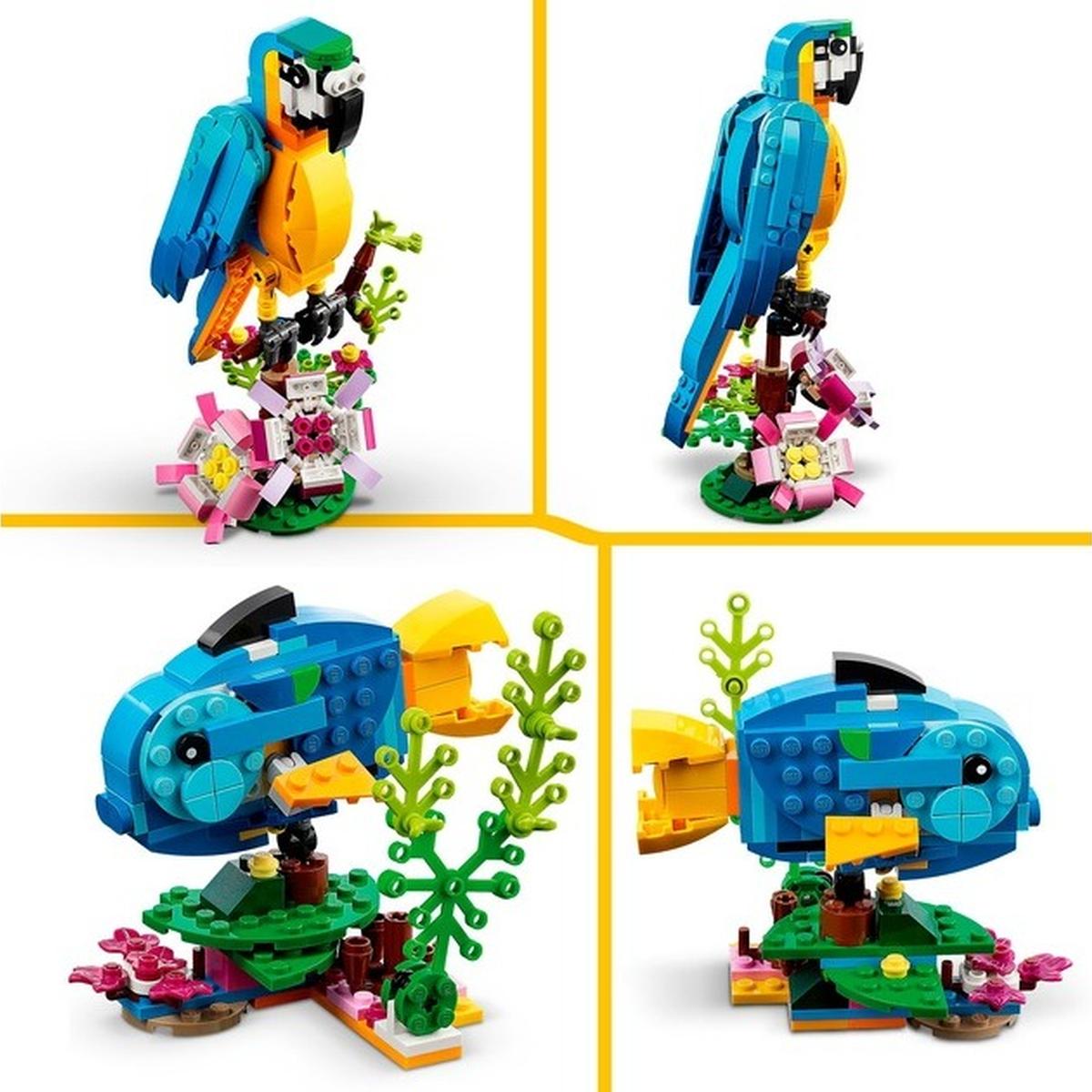 LEGO Creator - 3 in 1 Exotischer Papagei (31136)