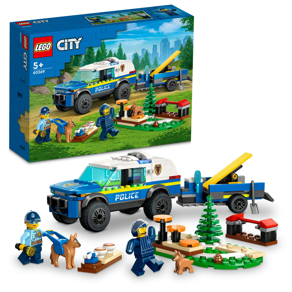 LEGO City - Mobiles Polizeihunde-Training (60369)