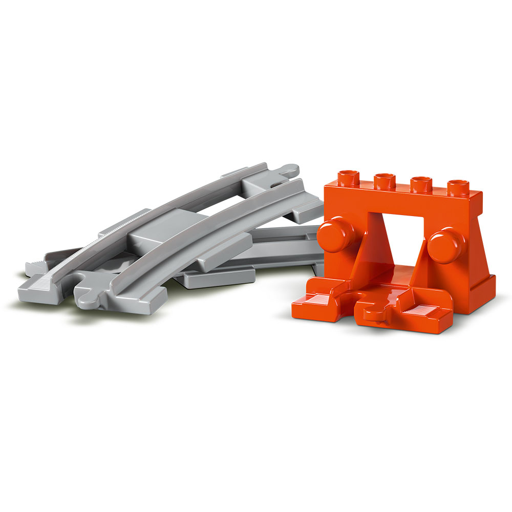 LEGO Duplo- Eisenbahntunnel und Schienen  Erweiterungsset (10425)