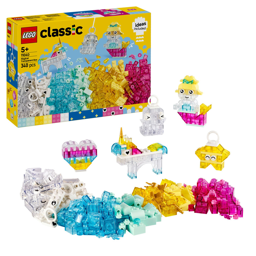 LEGO Classic - Zauberbox mit durchsichtigen Steinen (11040)